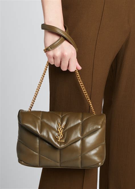 ysl brown puffer bag|ysl puffer bag toy.